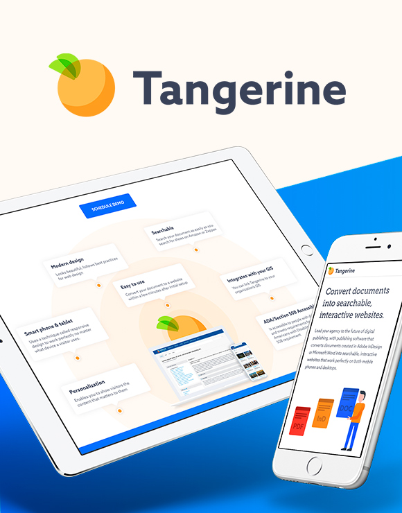 Tangerine web app