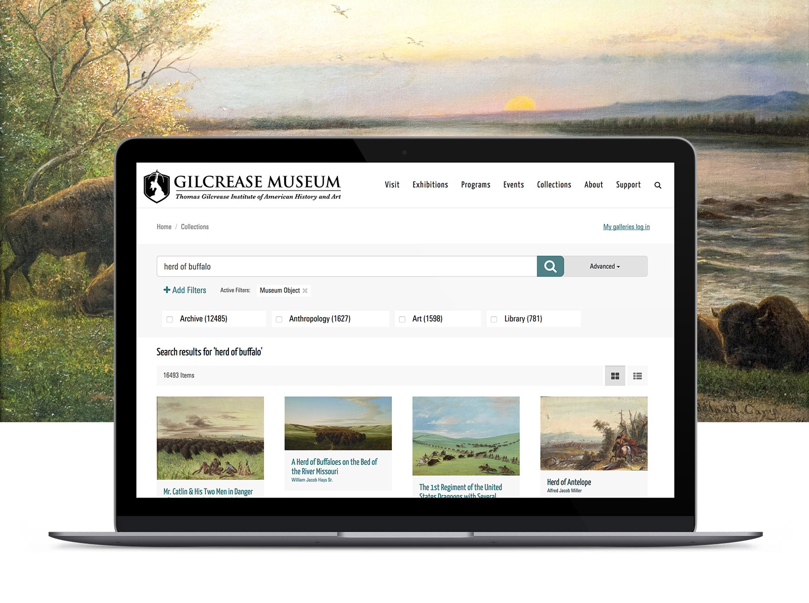 Gilcrease Museum Online Collections