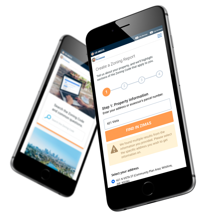 City of Los Angeles Zoning Code Mobile