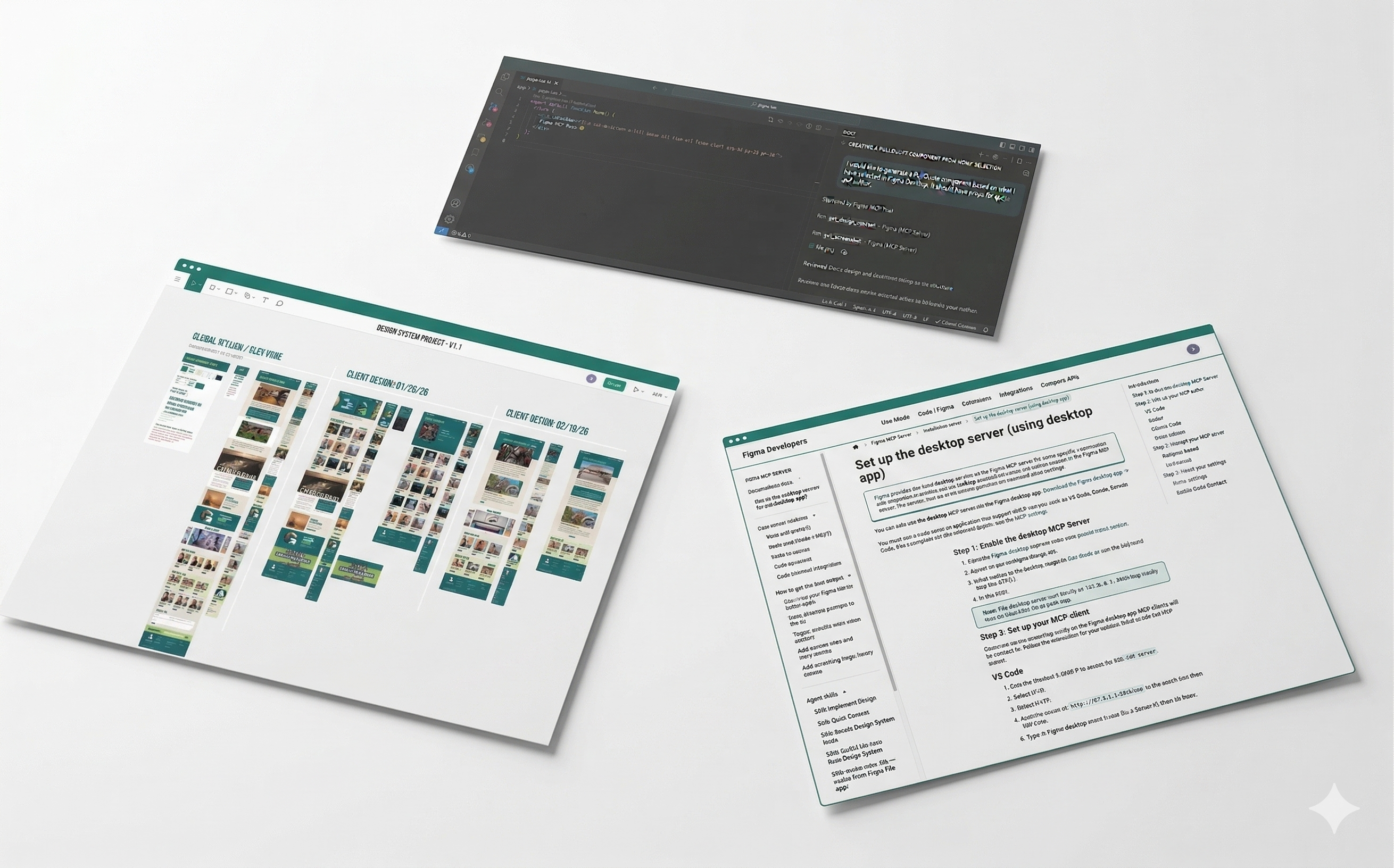 Figma MCP Combined Collage