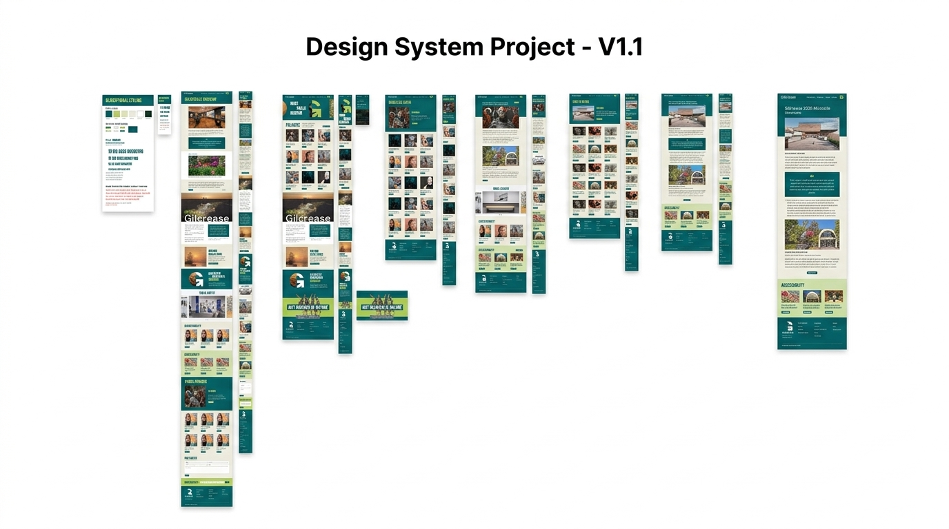 Figma Design System for Gilcrease Museum
