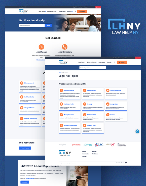 Law Help NY | Case Study | Urban Insight