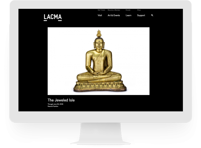 LACMA | Famous Drupal Websites | Drupal Pros and Cons