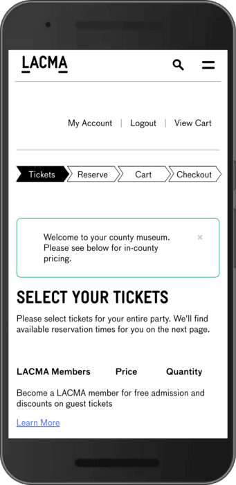 LACMA | Tessitura Ticketing Software for Cultural Arts Websites