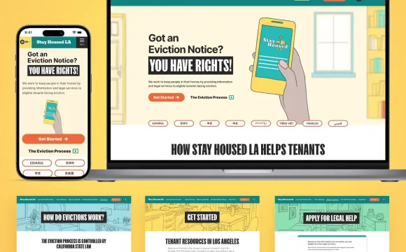 Stay Housed LA on Mobile Devices | Case Study | Urban Insight
