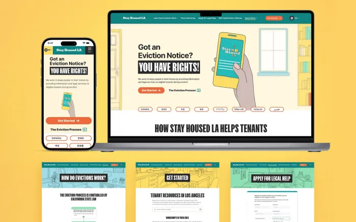 Stay Housed LA on Mobile Devices | Case Study | Urban Insight
